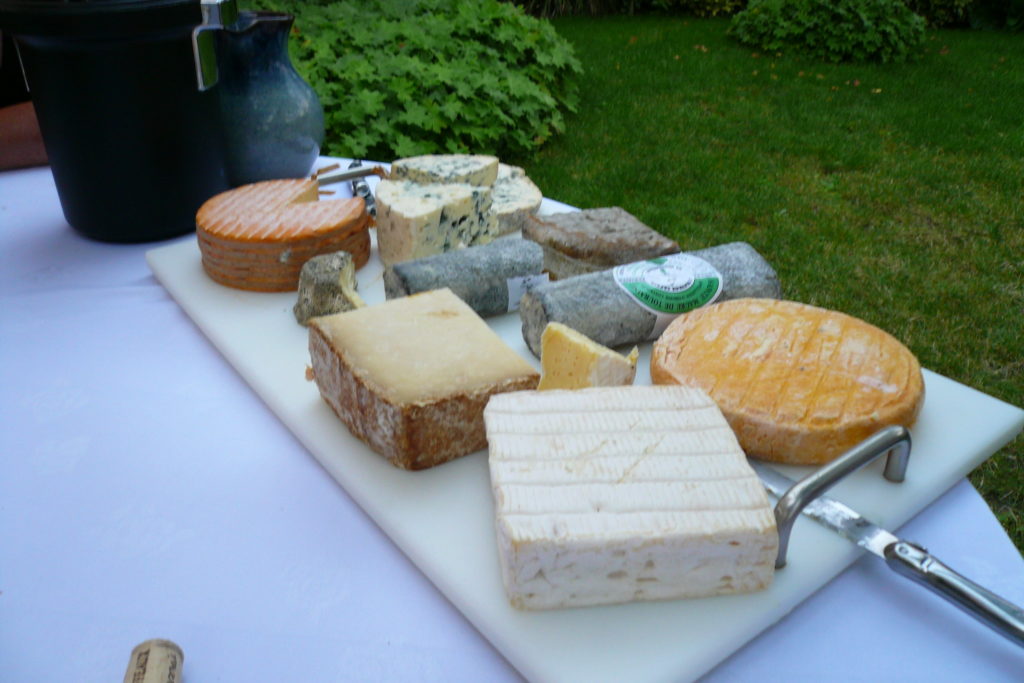French cheese platter